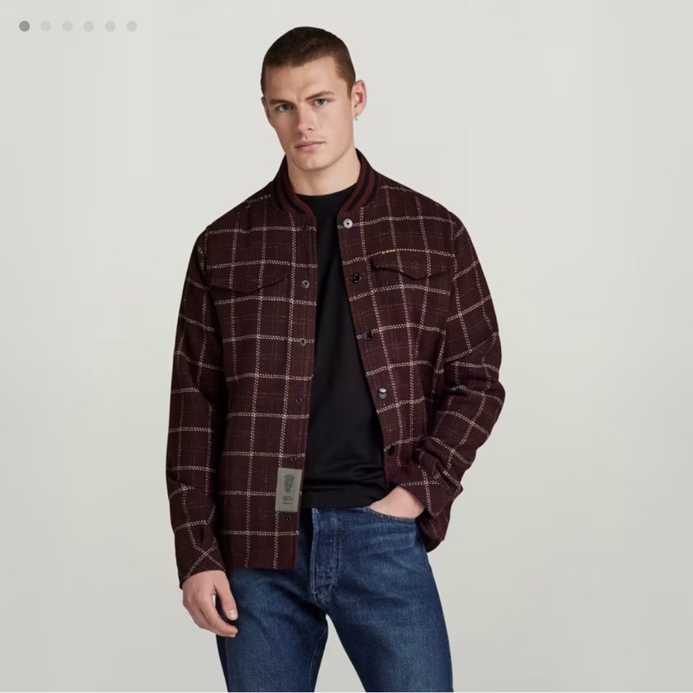 G-Star Bomber‎ Collar Overshirt L Men’s